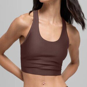 Alo Yoga Airlift Super Sleek Bra Tank – Brownstone – NWT – Size S